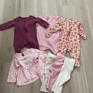 Old Navy Kids Shirts & Tops Set - Pink, Cream, Floral
